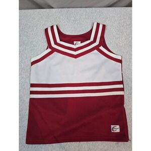 Chasse classic sweet heart shell top size Youth L Red And White